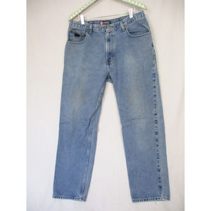 Chaps Ralph Lauren Jeans Mens 36x30 (fits 35x30) Straight Leg Stone Wash Vtg 90s